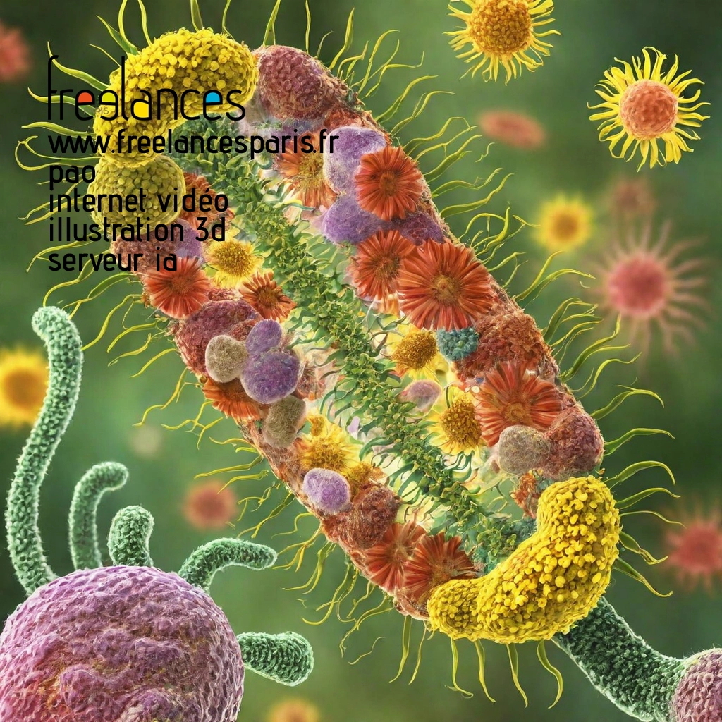 Pao mise en page internet vidéo illustration 3d serveur IA générative AI freelance paris studio de création magazines z567c4i0